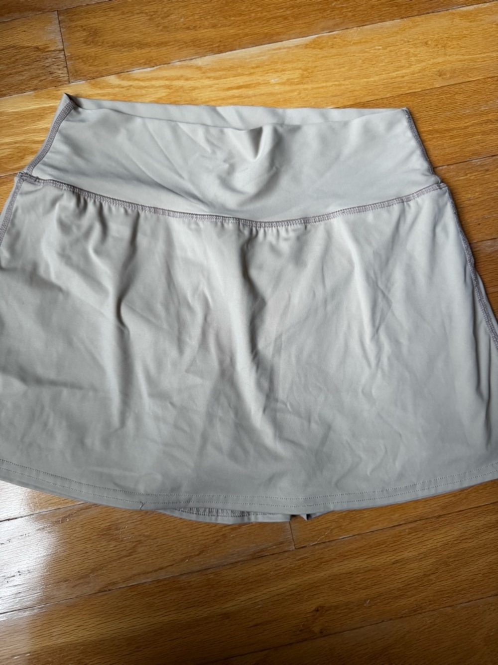 Pinspark Light Taupe Active Skort - Smooth Waistband
